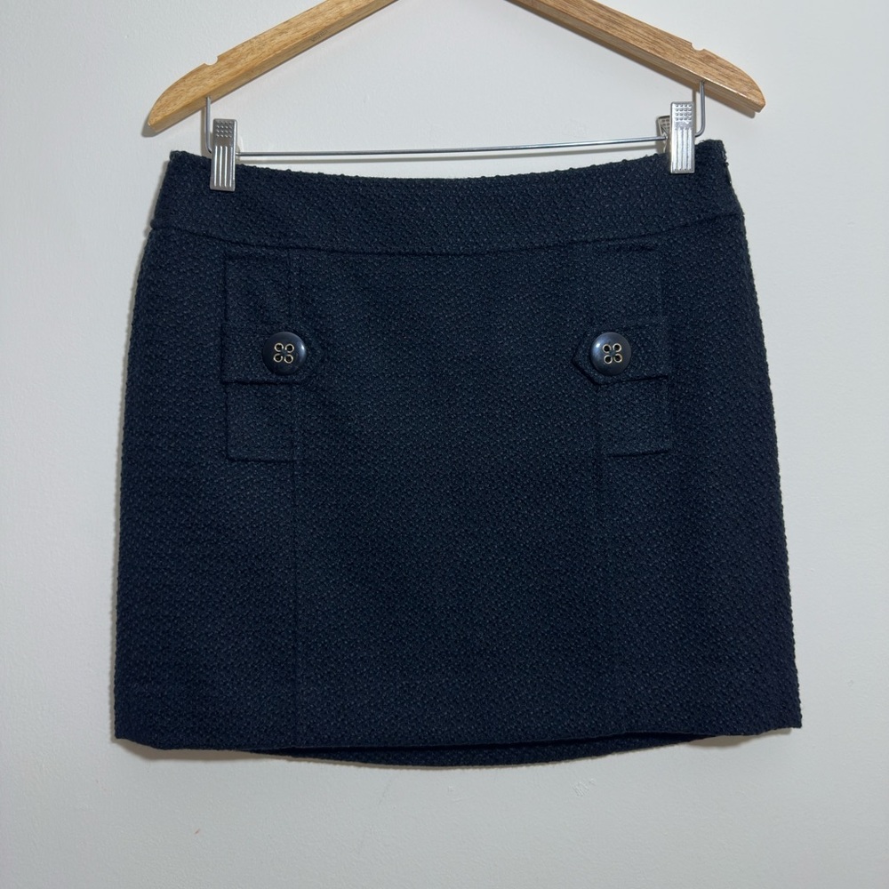 NWT Banana Republic Black Mini Skirt sz 4